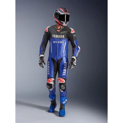 JEDNODÍLNÁ KOMBINÉZA GP-R7 YAMAHA GYTR KOLEKCE, TECH-AIR READY/KOMPATIBILNÍ, ALPINESTARS (MODRÁ/ČERNÁ/BÍLÁ/ČERVENÁ) 2026