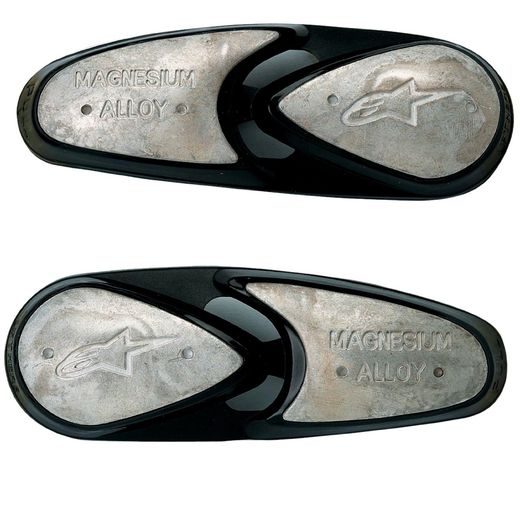 SLIDERY ŠPIČKY, ALPINESTARS (MAGNESIOVÉ, PÁR)