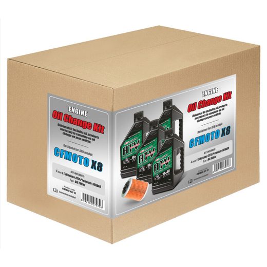 SADA NA VÝMĚNU MOTOROVÉHO OLEJE + FILTR, CFMOTO X8