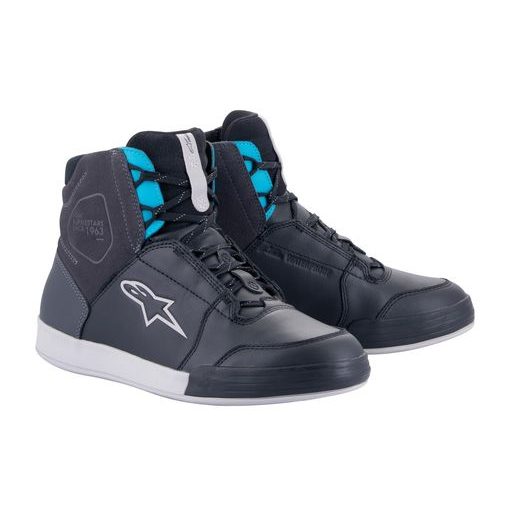 BOTY STELLA CHROME DRYSTAR, ALPINESTARS, DÁMSKÉ (ČERNÁ/TMAVĚ ŠEDÁ/MODRÁ) 2024