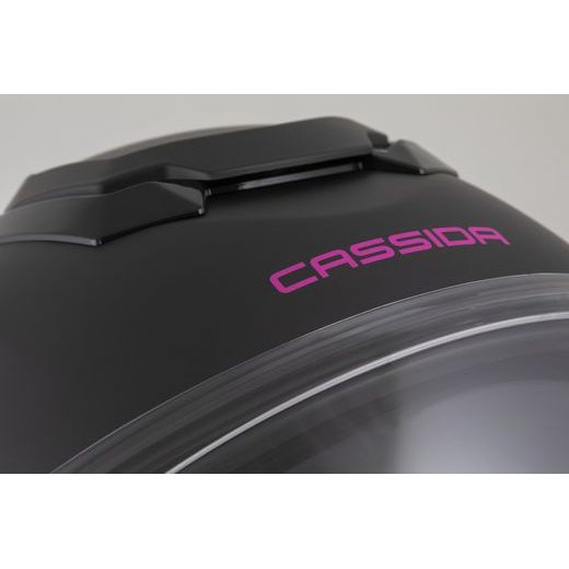 CASSIDA JET TECH 2.0 SOLID ČERNÁ FIALOVÁ MATNÁ