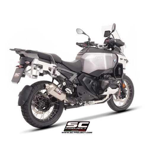 SC-PROJECT BMW R 1300 ADVENTURE GS 2025 TITANOVÝ VÝFUK RALLY-X E5+