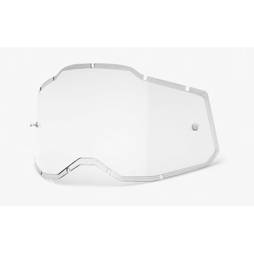 PLEXI INJECTED RACECRAFT 2/ACCURI 2/STRATA 2, 100% (ČIRÉ, ANTI-FOG)