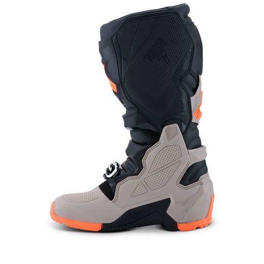 BOTY TECH 7 ENDURO, ALPINESTARS (ČERNÁ/TMAVĚ ŠEDÁ/ORANŽOVÁ FLUO) 2026