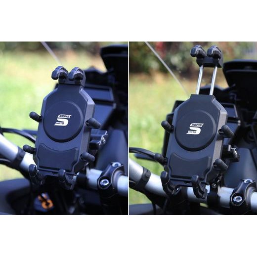 SEFIS BIND ODOLNÝ DRŽÁK TELEFONU S ANTIOTŘESOVÝM ADAPTÉREM