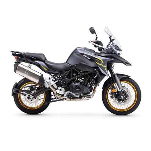 QJMOTOR SRT 550X TMAVĚ ŠEDÁ