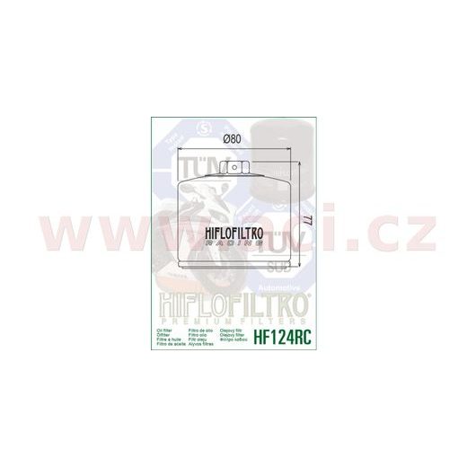 OLEJOVÝ FILTR HF124RC, HIFLOFILTRO