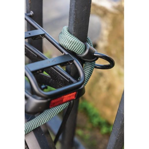 ŘETĚZOVÝ ZÁMEK INFINITY LOOP (DÉLKA 140 CM) ORANŽOVÝ, ABUS