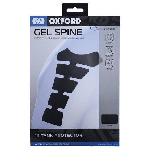 PROTEKTOR NÁDRŽE TANKPAD GEL SPINE ČERNÝ, OXFORD