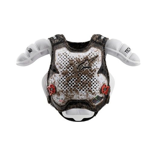 AIRBAGOVÁ VESTA TECH-AIR®MX PLASMA SYSTEM, ALPINESTARS (BÍLÁ/ČERNÁ/ČERVENÁ, KOMPATIBILNÍ PRO DOWNHILL ALGORITMUS) 2027