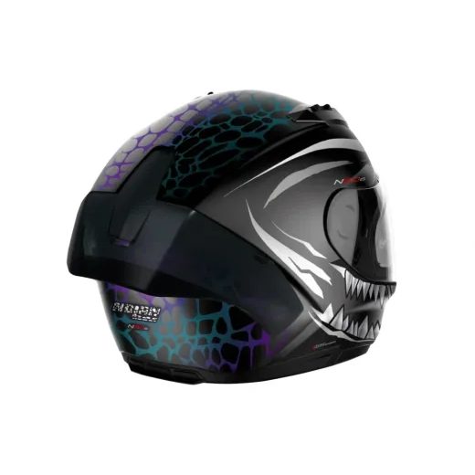 NOLAN INTEGRÁLNÍ MOTO PŘILBA N60-6 ANCHOR 24  ČERNÁ ZELENÁ