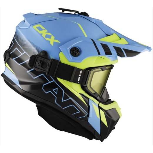 ENDURO MX HELMA CKX HELM TIRAN ORI DL AVALANCHE GR/BL