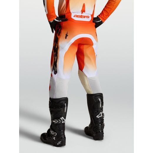 KALHOTY RACER AMBER, ALPINESTARS (ČERVENÁ/SVĚTLE ŠEDÁ/ČERNÁ) 2027