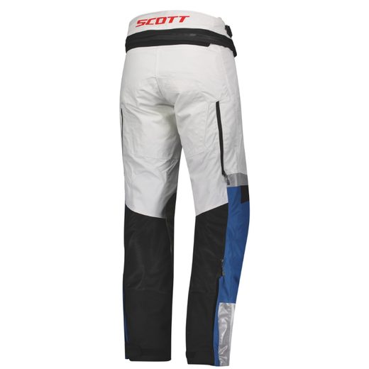 SCOTT PÁNSKÉ TEXTILNÍ MOTO KALHOTY DUALRAID DRYO SAPPHIRE BLUE LUNAR GREY