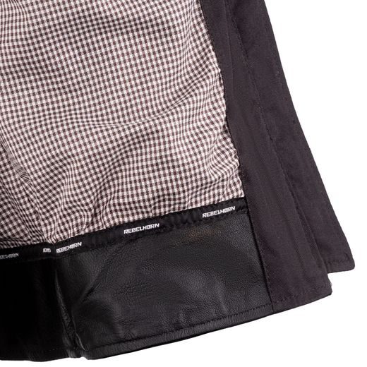 REBELHORN DÁMSKÁ KOŽENÁ MOTO BUNDA HUNTER PRO CE VINTAGE BLACK