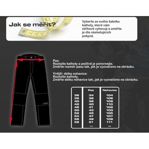 4SR DÁMSKÉ KOŽENÉ KALHOTY ROADSTER LADY (ČERNÉ)