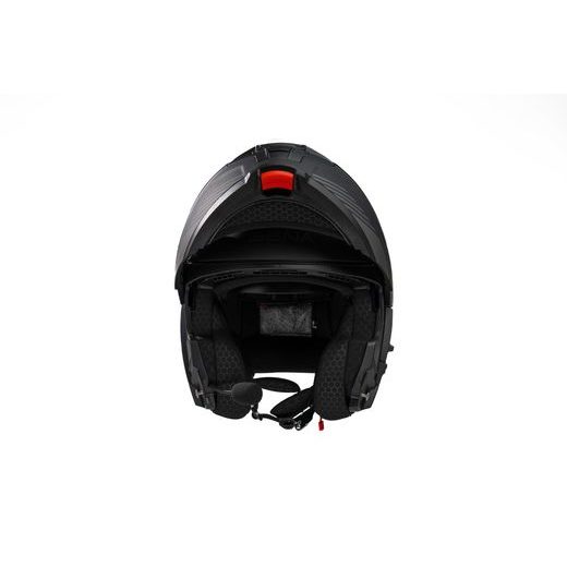MESH PŘILBA S HEADSETEM SPECTER, SENA (MATNÁ ČERNÁ)