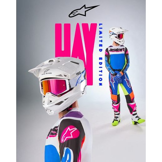 KALHOTY SUPERTECH LIMITOVANÁ EDICE HAY, ALPINESTARS (MULTICOLOR) 2025