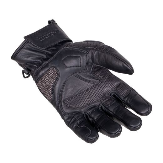 W-TEC PÁNSKÉ KOŽENÉ MOTO RUKAVICE BOWIA ČERNO ČERVENÁ