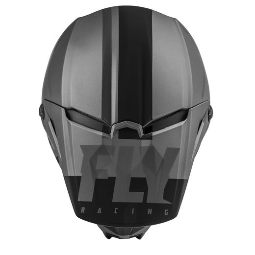 PŘILBA KINETIC THRIVE, FLY RACING - USA (ŠEDÁ/ČERNÁ)