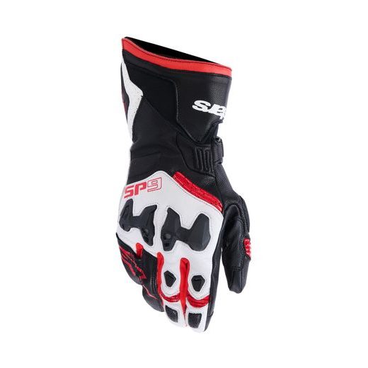 RUKAVICE SP-9, ALPINESTARS (ČERNÁ/BÍLÁ/ČERVENÁ) 2026