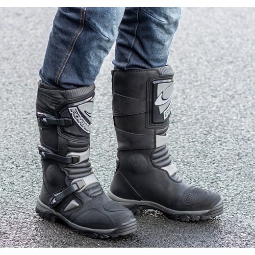 MOTO BOTY FORMA ADVENTURE ČERNÉ