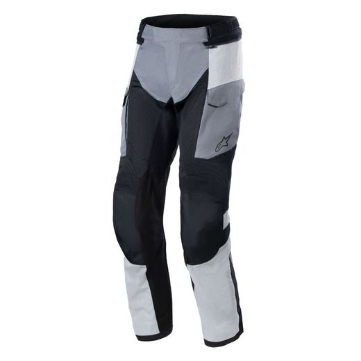 KALHOTY ANDES AIR DRYSTAR, ALPINESTARS (SVĚTLE ŠEDÁ/TMAVĚ ŠEDÁ/ČERNÁ/ŽLUTÁ FLUO) 2024