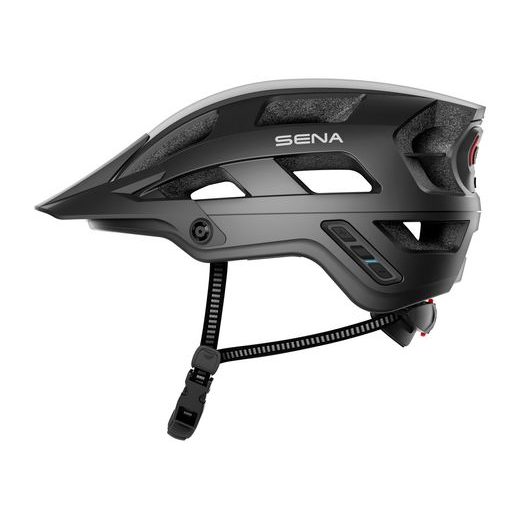 CYKLO PŘILBA S HEADSETEM M1, SENA (MATNÁ ČERNÁ)