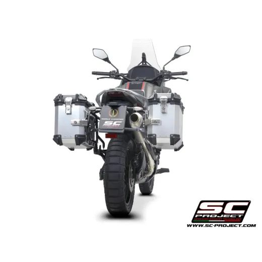 SC-PROJECT RALLY RAID TITANOVÝ VÝFUK, VYSOKÁ MONTÁŽ MOTO MORINI X-CAPE 2021-