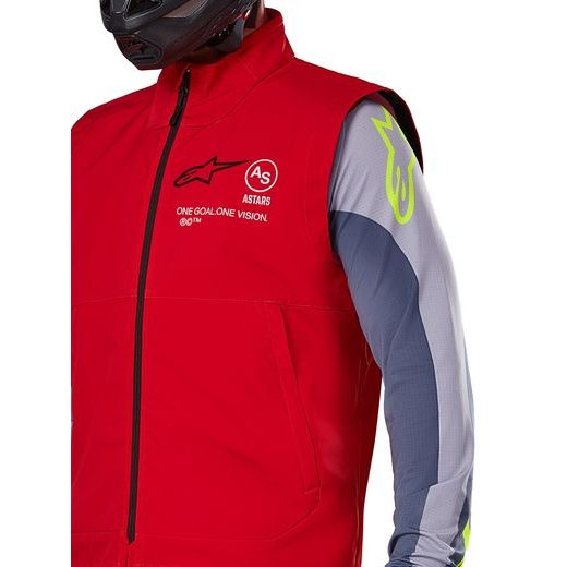VESTA TECHSTAR SOFTSHELL, ALPINESTARS (ČERVENÁ) 2025