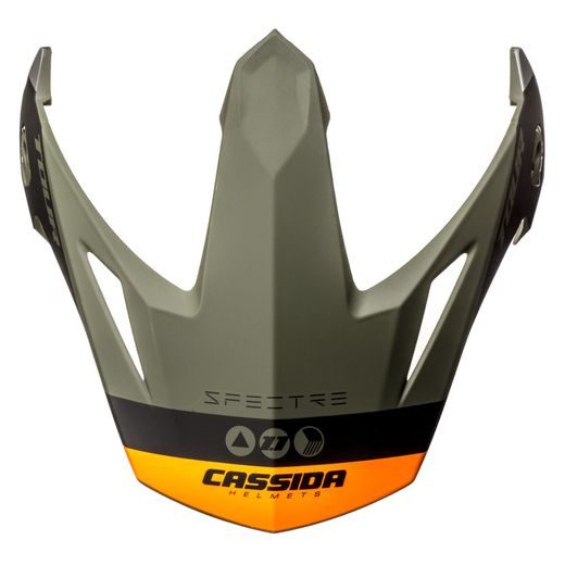 KŠILT PRO PŘILBY TOUR SPECTRE, CASSIDA (ZELENÁ MATNÁ/ŠEDÁ/ORANŽOVÁ/ČERNÁ)