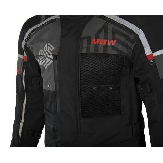 MBW PÁNSKÁ TEXTILNÍ MOTO BUNDA MEMPHIS BLACK
