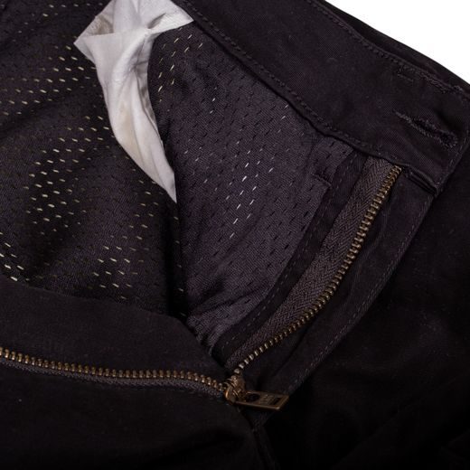 DÁMSKÉ MOTO JEANSY W-TEC KOMEHANA - ČERNÁ