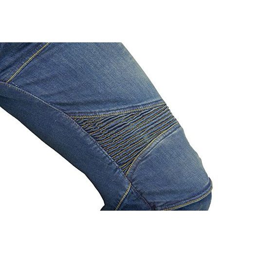 MBW PÁNSKÉ KEVLAROVÉ MOTO JEANS JOE MODRÉ