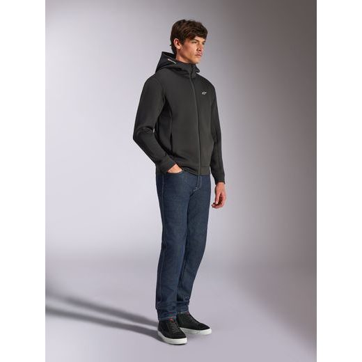 MIKINA CYPHER HOODIE, ALPINESTARS (ČERNÁ)