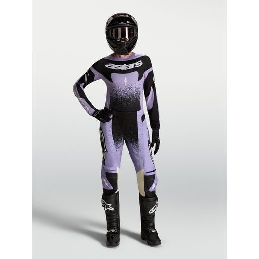 DRES STELLA TECHSTAR SWAN, ALPINESTARS, DÁMSKÉ (SVĚTLE FIALOVÁ/ČERNÁ) 2027