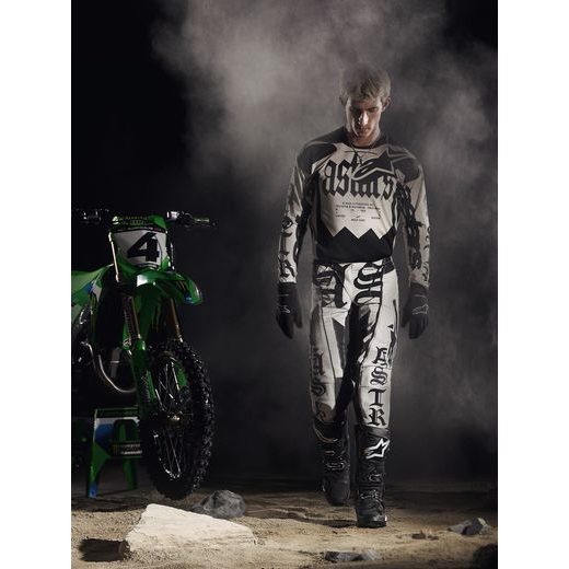 KALHOTY TECHSTAR LIMITOVANÁ EDICE WOLF DUST, ALPINESTARS (PÍSKOVÁ/ČERNÁ) 2026