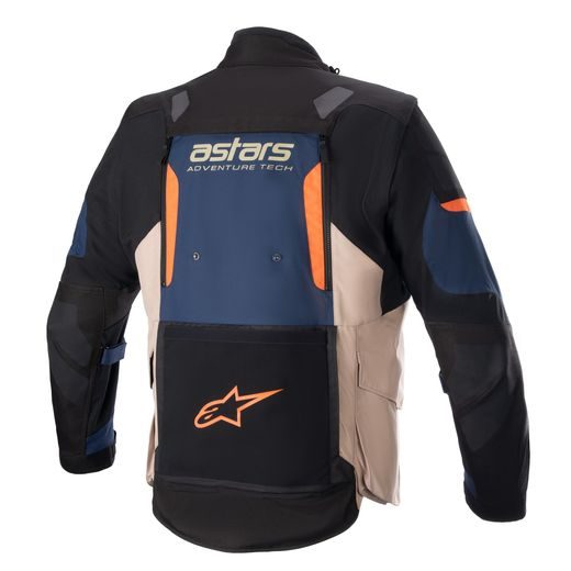 BUNDA HALO DRYSTAR, ALPINESTARS (TMAVĚ MODRÁ/KHAKI/ORANŽOVÁ/ČERNÁ) 2023