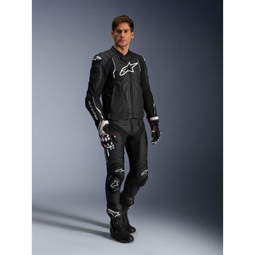 BUNDA DUSK, ALPINESTARS (ČERNÁ/BÍLÁ) 2025