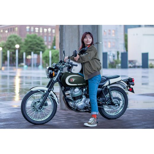 KAWASAKI W230 MY26 METALLIC MATTE DARK GREEN