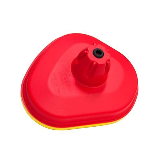 VRCHNÍ KRYT VZDUCHOVÉHO FILTRU KAWASAKI, RTECH (ČERVENO-ŽLUTÝ)