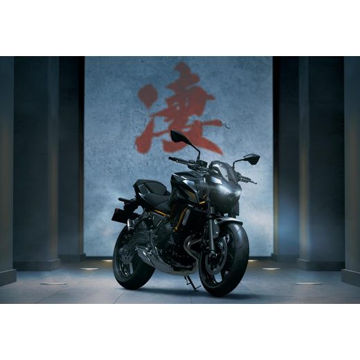 KAWASAKI Z650 S MY26 METALLIC MATTE GRAPHENESTEEL GRAY / METALLIC FLAT SPARK BLACK