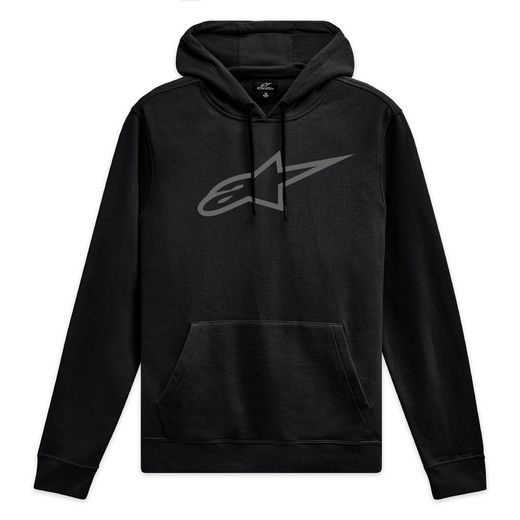 MIKINA AGELESS HOODIE 3, ALPINESTARS (ČERNÁ/ŠEDÁ)