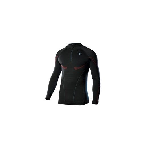 TERMOTRIKO S DLOUHÝM RUKÁVEM HERO LONG SLEEVE ZIP - WARM, UNDERSHIELD (ČERNÁ)