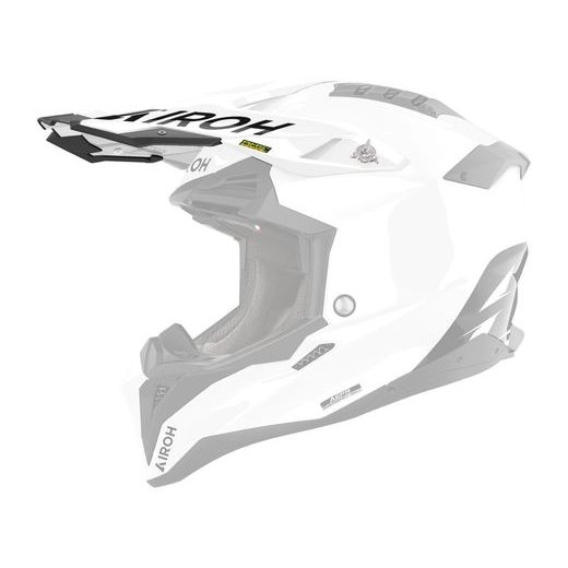 KŠILT PRO PŘILBU AVIATOR 3 (NOVÉ LOGO), AIROH (BÍLÁ)