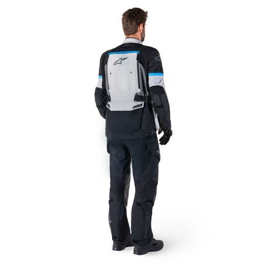 BUNDA BOGOTA PRO DRYSTAR, ALPINESTARS (ŠEDÁ/ČERNÁ/MODRÁ) 2025