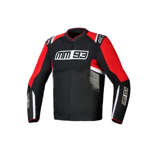 BUNDA T-SPS AIR V2 MM93 KOLEKCE, ALPINESTARS (ČERVENÁ/ČERNÁ/BÍLÁ) 2025