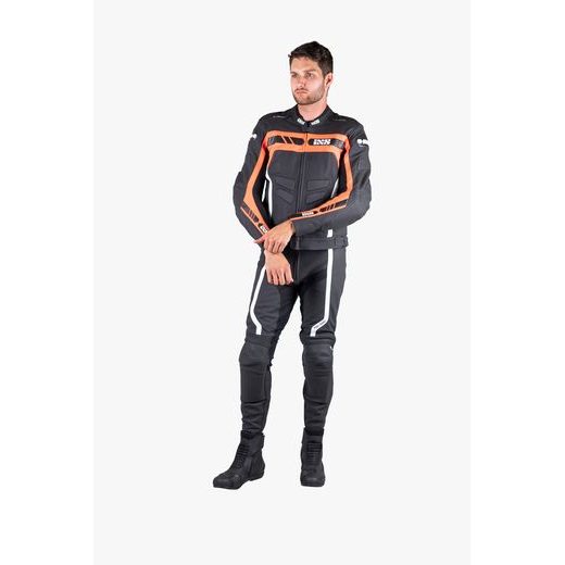 SPORTOVNÍ BUNDA IXS LD RS-600 1.0 X73003 ČERNO-ČERVENO-BÍLÁ 52H