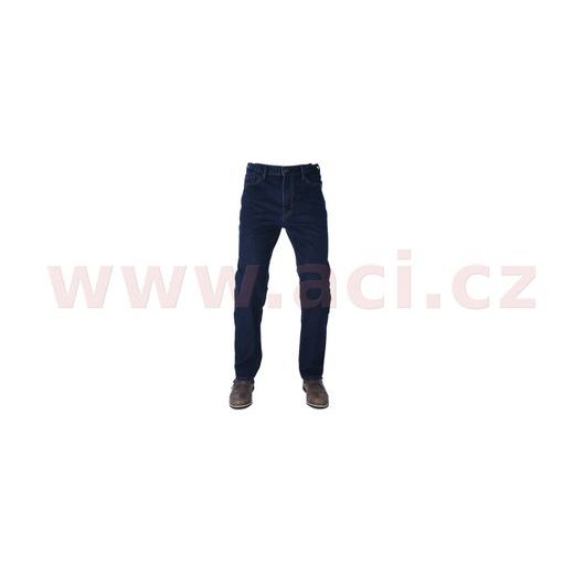 KALHOTY ORIGINAL APPROVED JEANS VOLNÝ STŘIH, OXFORD, PÁNSKÉ (MODRÁ)