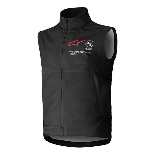 VESTA TECHSTAR SOFTSHELL, ALPINESTARS, DĚTSKÁ (ČERNÁ) 2025
